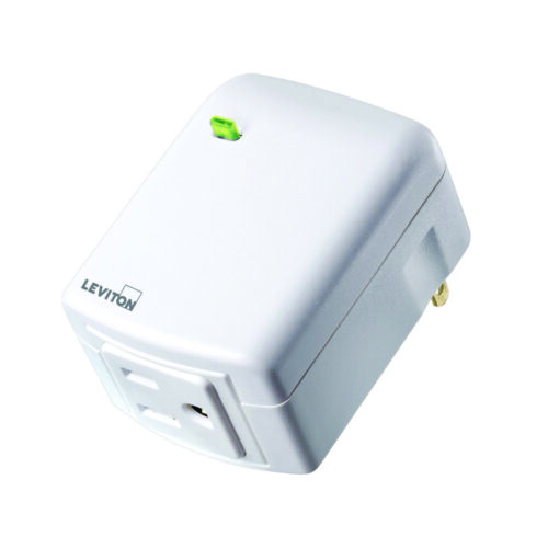 Leviton DZPA1 Decora Smart Plug-in Outlet with Z-Wave