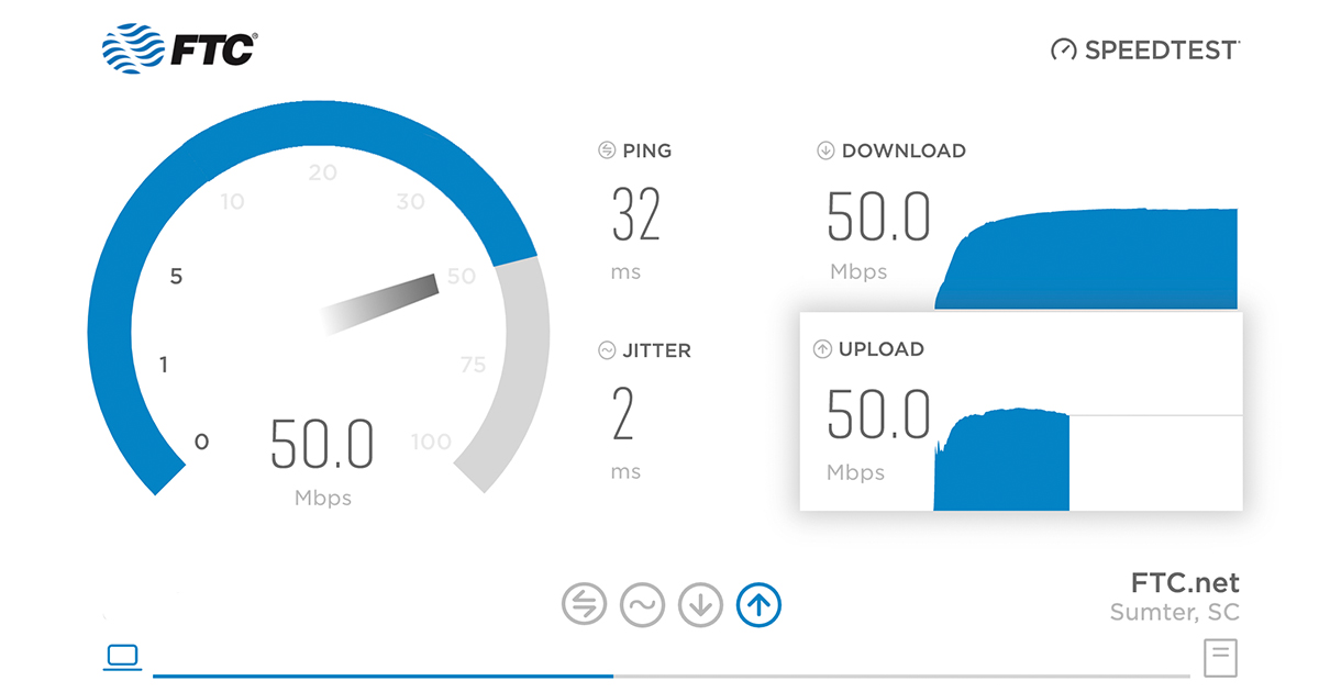 what are internet speed tests upload and download