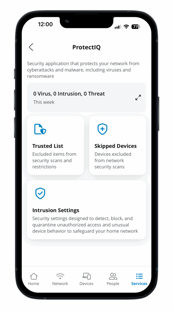 ProtectIQ screenshot